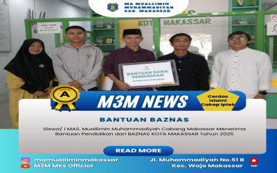 Alhamdulillah Siswa (i) MA Muallimin Terima Beasiswa