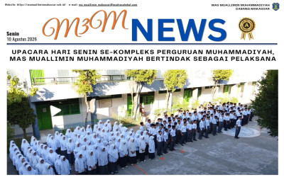 Upacara Hari Senin Se-Kompleks Perguruan Muhammadiyah, MAS Muallimin Muhammadiyah Bertindak sebagai Pelaksana