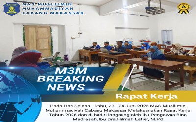 RAPAT KERJA MAS MUALLIMIN MUHAMMADIYAH CABANG MAKASSAR TAHUN 2026