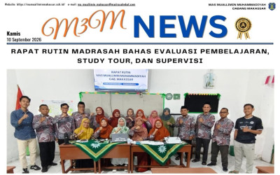 Rapat Rutin Madrasah Bahas Evaluasi Pembelajaran, Study Tour, dan Supervisi