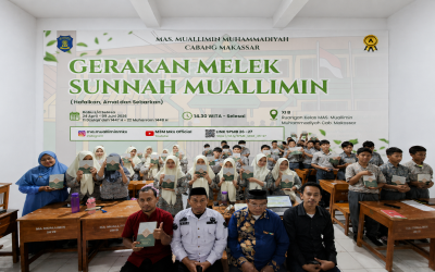 MA Muallimin Makassar Resmi Luncurkan Program Unggulan Gerakan #MelekSunnah, Usung Tagline: Hafalkan, Amalkan, dan Sebarkan