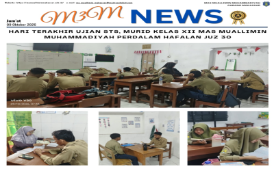 Hari Terakhir Ujian STS, Murid Kelas XII MAS Muallimin Muhammadiyah Perdalam Hafalan Juz 30