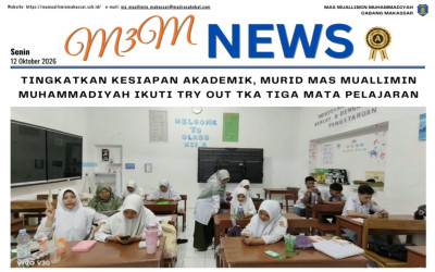 Tingkatkan Kesiapan Akademik, Murid MAS Muallimin Muhammadiyah Ikuti Try Out TKA Tiga Mata Pelajaran