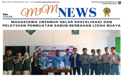 Mahasiswa Unismuh Gelar Sosialisasi dan Pelatihan Pembuatan Sabun Berbahan Lidah Buaya
